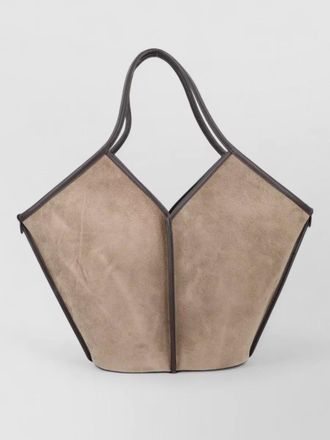 Hereu suede tote bag