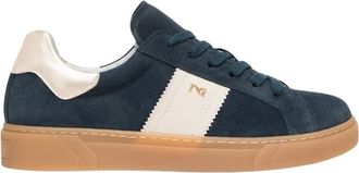 Nero Giardini Sneakers in camoscio e pelle - - Shoes - Donna - Blu - 36 EU