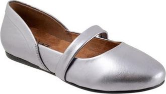 Softwalk Samara Flat - Multiple Widths Available in Pewter at Nordstrom, Size 11
