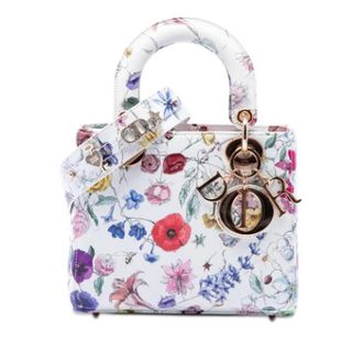 Dior Pre-owned Lady Dior - Dames - Pre-owned - Veelkleurig - Maat: ONE Size Leer