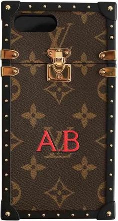 Louis Vuitton Pre-owned Accessories, female, Brown, Size: ONE SIZE Pre-owned iPhone 7+ Case