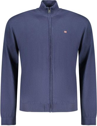 Napapijri Blauw Katoenen Heren Cardigan