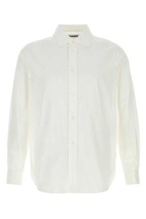 Jil Sander White Regular Solid Shirt
