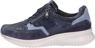 Waldläufer Dames, Schoenen, Blauw, Maat: 40 EU Leer