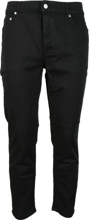 Department Five Black Slim Fit Stretch Jeans