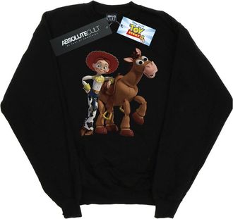 Disney Dames/Dames Toy Story 4 Jessie en Bullseye Sweatshirt (Zwart)