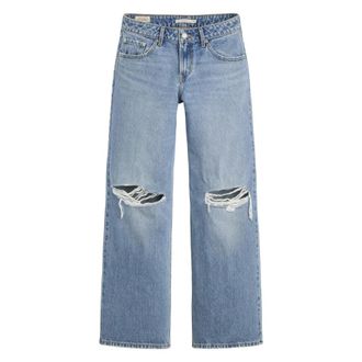 Levi's Wide Jeans, female, Blue, Size: W27 L32 Low Loose Jeans