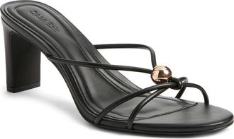 Open Edit Prisma Slide Sandal in Black at Nordstrom, Size 5.5