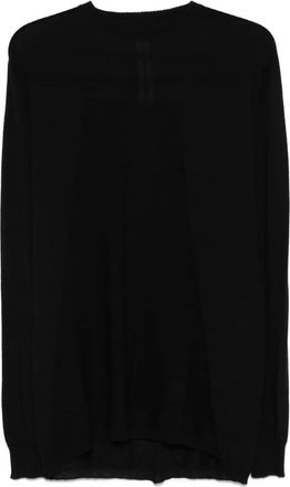Rick Owens Maglione girocollo in lana - Nero