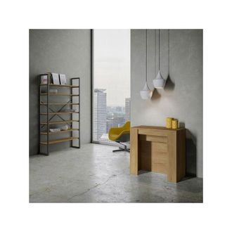 Itamoby Consolle allungabile 90x48/296 cm Venus Quercia Natura allunghe interne