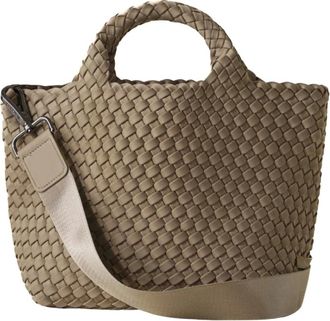 Naghedi Shopping Bags, female, Beige, ONE SIZE, St. Barths Small Tote