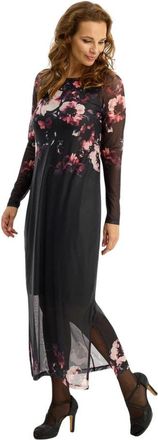 In Front Maxi Jurk - Dames - Maxi kleedjes - Veelkleurig - M - Kleedjes