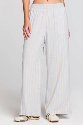 Saltwater Luxe Lionette Striped Pant In Capri Blue