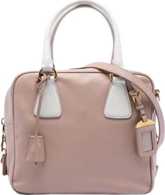 Prada Pre-owned Handbags, female, Pink, Size: ONE SIZE Pre-owned Handbag