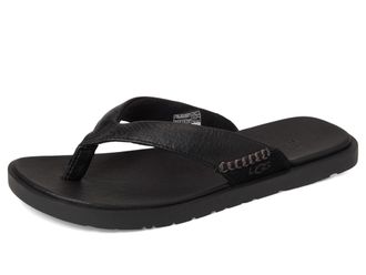 UGG Mens Seaside Ii Flip Flop, Black, 11 UK