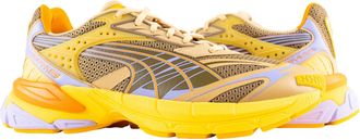 Puma Mens Puma Velophasis Multi Sneakers Chocolate Chip-Flaxen 393449-02