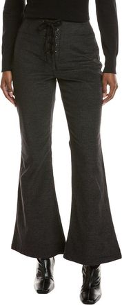 Avec Les Filles Lace-Up Front Pant