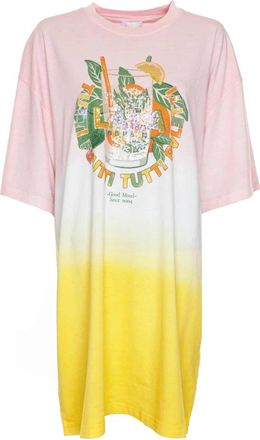 Lala Berlin T-Shirt Jurk - Dames - Korte kleedjes - Veelkleurig - Xs/S - Kleedjes
