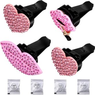 OEM 20 Clips Difusores De Perfume De Metal De Colores Para Decoraci&oacute;n De Coche Para Mujeres