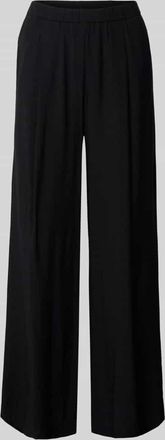 Stehmann Wide Fit Stoffhose aus Viskose-Mix Modell Frencis in Black, Gr&ouml;&szlig;e 34