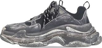 Balenciaga (WMNS) Balenciaga Triple S Sneaker Faded Black 524039W3CN31000