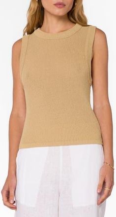 Velvet Heart Sherry Textured Knit Vest in Quinoa at Nordstrom Rack, Size X-Small