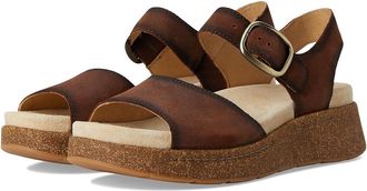 Dansko Bianca Womens Sandals Brown Burnished : EU 41 (US Womens 10.5-11) Regular, Leather