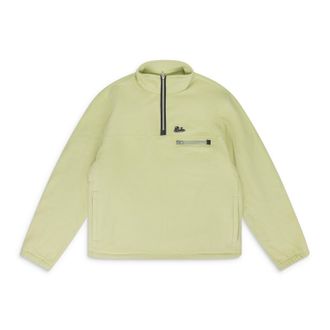 Aim&eacute; Leon Dore Seafoam Green Quarter Zip Pullover Fleece