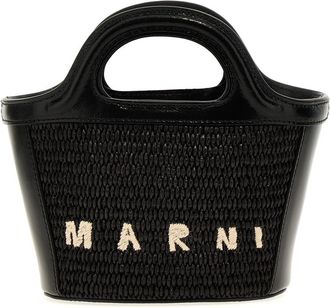 Marni Black Tropicalia Micro handbag