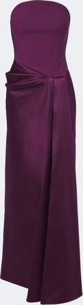 Solace London Vestido de fiesta Seri de crep&eacute; con cors&eacute;