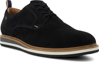 Dune London Mens BLAKSLEY Hybrid Lace-Up Shoes - Black Leather (archived) - Size UK 7