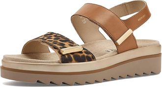 Mephisto Dominica Womens Shoes Brown Bengal : EU 41 (US Womens 11) B - Medium, Leather