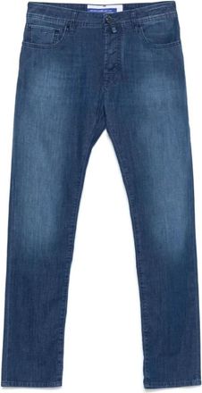 Jacob Cohen Slim Fit Denim Jeans - Heren - Slim Fit Jeans - Blauw - W38 - Denim - Jeans