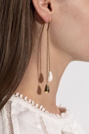 Isabel Marant Brass Earrings, Womens, Gold