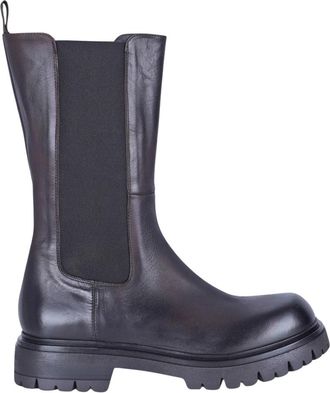Elena Iachi Chelsea Boots - Dames - Chelseaboots - Bruin - 41 EU - Leer - Schoenen
