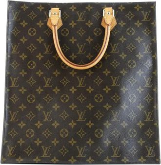 Louis Vuitton Sac Plat Bag Monogram Canvas tote bag - Bruin
