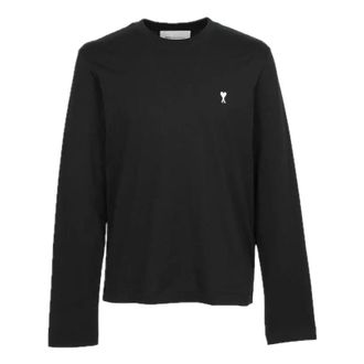 Ami Long Sleeve T-Shirt Black HTS416-724-045