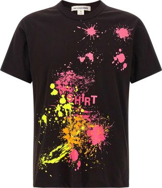 Comme Des Gar&ccedil;ons Black Short Sleeves T-Shirt