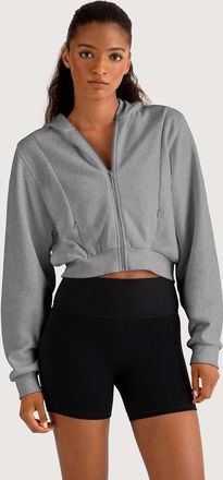 Bloch Ladies Apex Cloud Jacket, Grey Marle