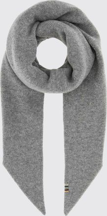 Extreme Cashmere White Knitted 100% Cashmere Scarf with Logo