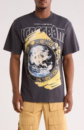 Icecream Worldwide Graphic T-Shirt in Charcoal Art at Nordstrom Rack, Size Xxx-Large