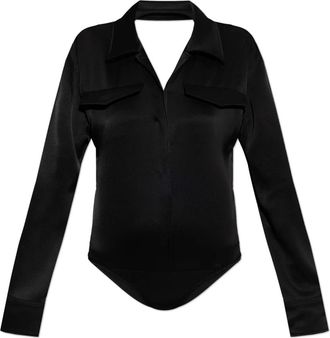 Courr&egrave;ges Donna, Top, Nero, XS, new