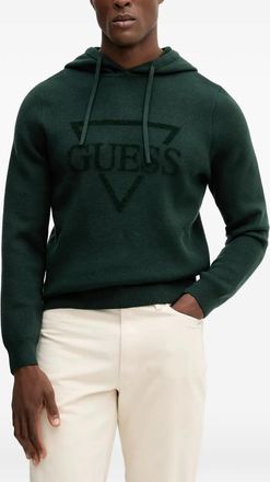Guess Co Felpa con cappuccio - Verde