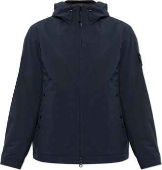 Stone Island Giacca Imbottita con Cappuccio - - Jackets - Uomo - Blu - L