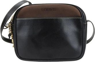 Loewe Pre-owned Cross Body Bags, female, Multicolor, Size: ONE SIZE Pre-owned Leather Shoulder Bag