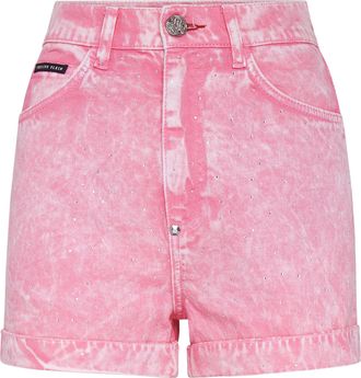 Philipp Plein Hot pants Crystal
