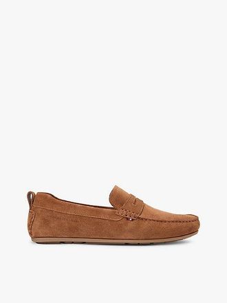 Tommy Hilfiger Suede Cleat Driver Shoes