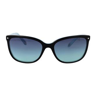 Tiffany & Co. Stijlvolle zonnebril met model 0Tf 4105Hb - Dames - Zonnebrillen - Zwart - 55 MM - Accessoires
