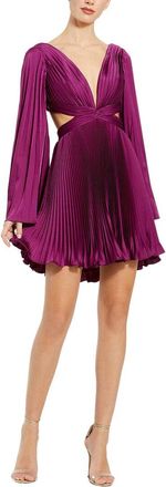 Mac Duggal Knotted Midriff A-Line Dress