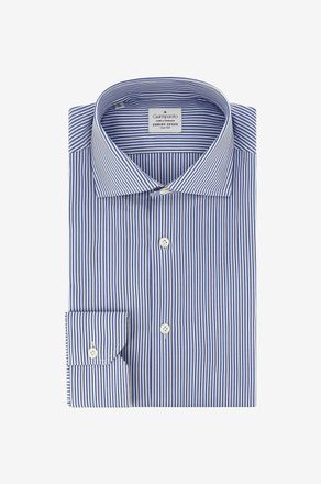 Giampaolo Gestreiftes Hemd mit langen &Auml;rmeln